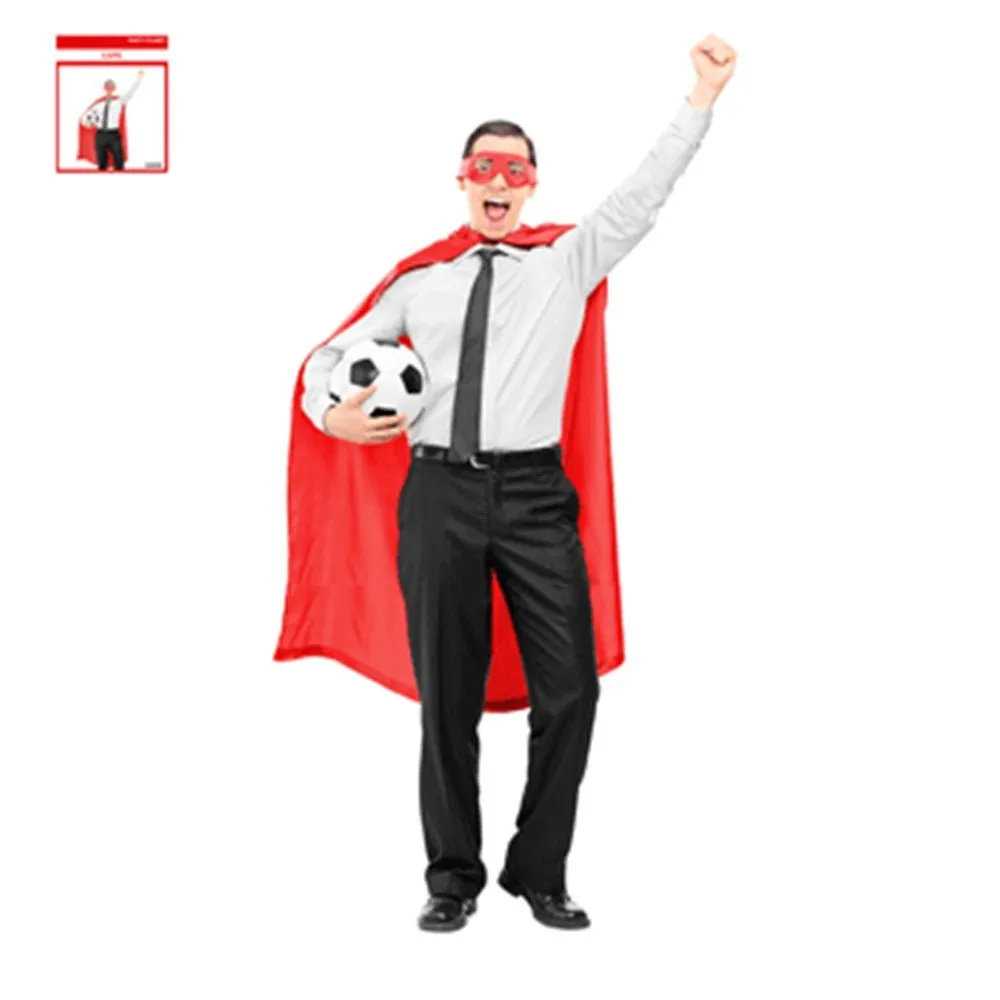 120cm Team Supporter Red Cape