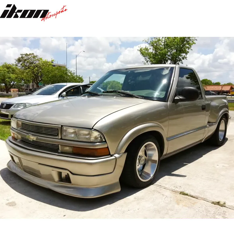 1998-2004 Chevy Blazer Extreme Style Front Bumper Lip Spoiler PU