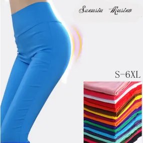 2016 fashion Women Pencil Pants Paige High elasticity  Korean style Leisure High quality trousers S-6XL size