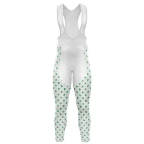 3 Leaf Clover Pattern Bib Pants