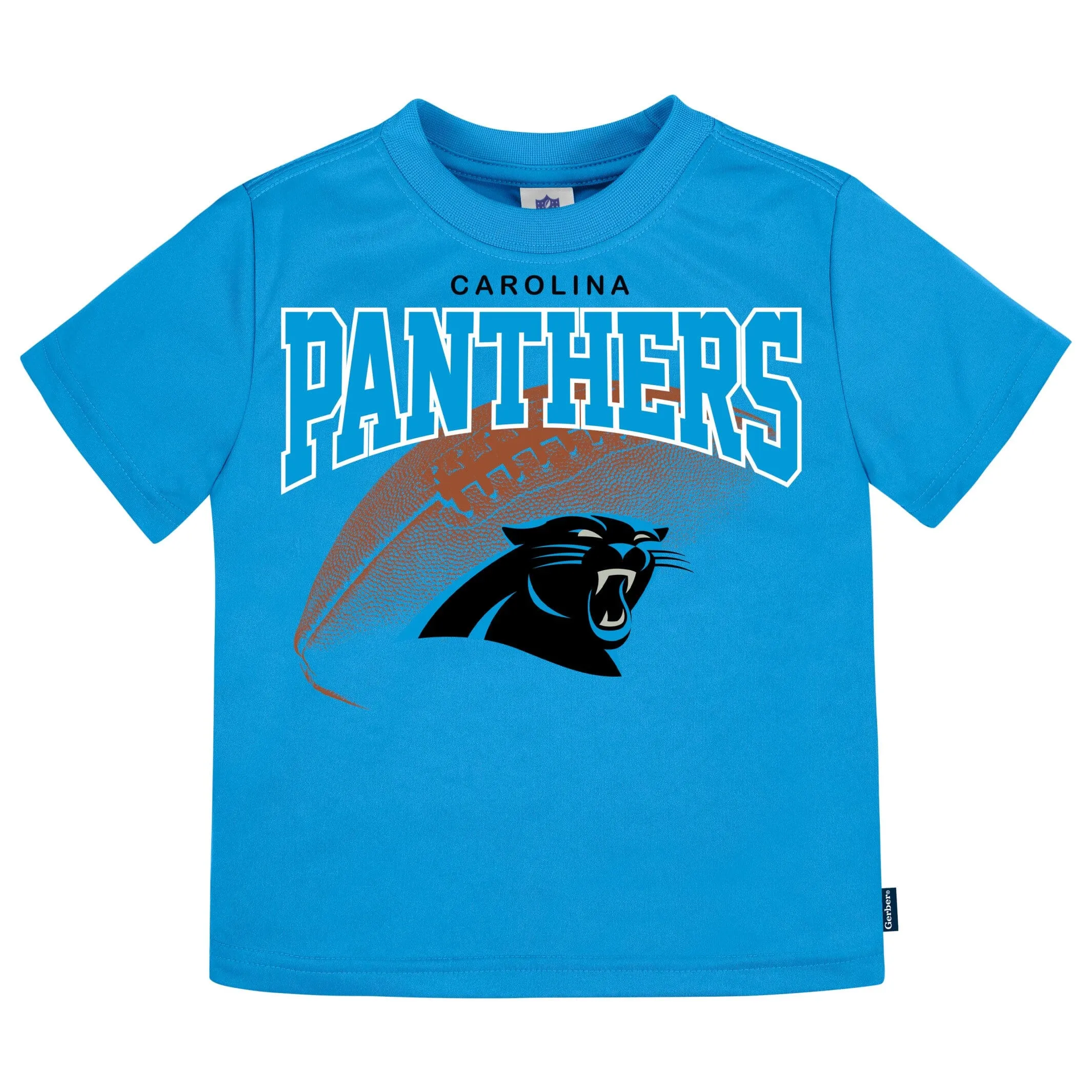 3-Pack Infant & Toddler Boys Panthers Short Sleeve Tees