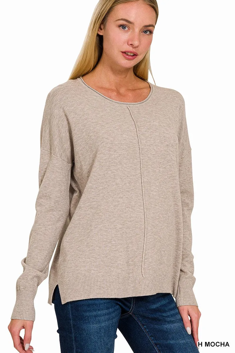 A Cozy Place Round Neck Sweater