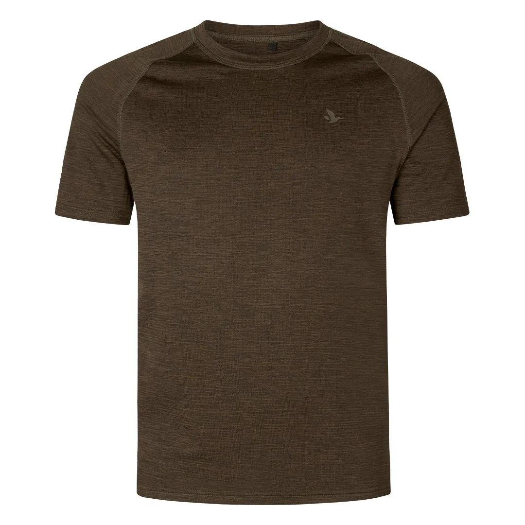 Active S/S T-Shirt - Demitasse Brown by Seeland