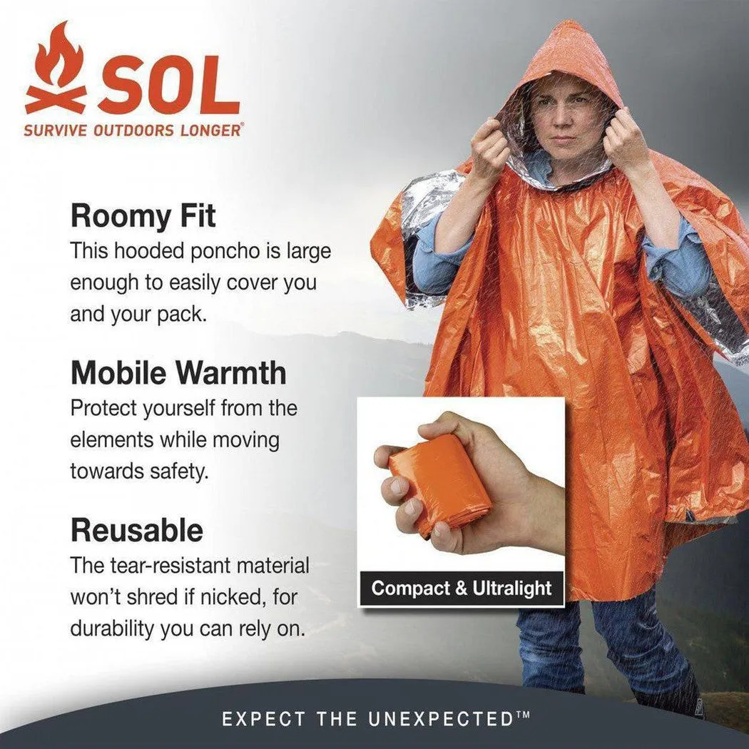 Adventure Medical Kits Heat Reflective Poncho