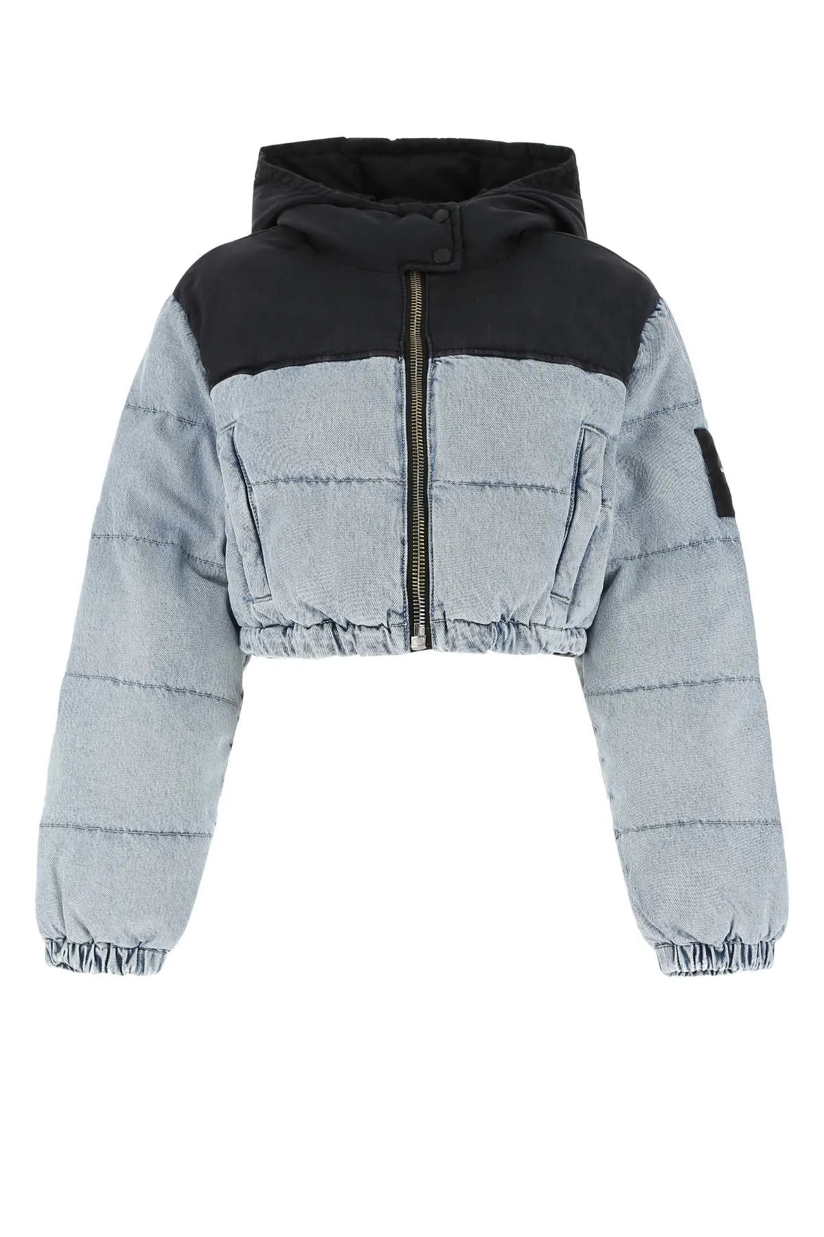 Alexander Wang Logo Patch Cropped Jacket