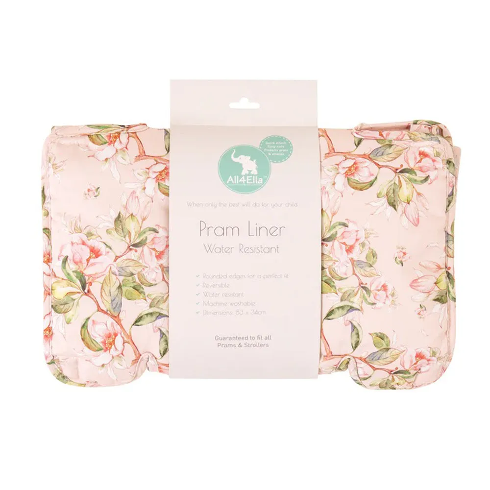 All4Ella Pram Liner Spring Blooms