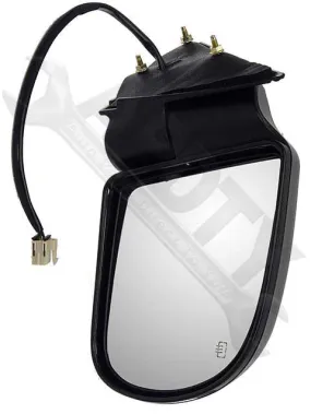 APDTY 066184 Side View Mirror - Right , Power, W/ Heat, W/O Auto Dim, Textured,