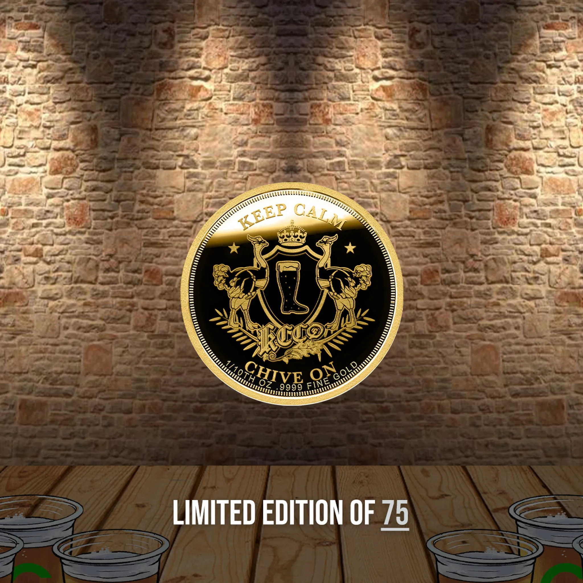 Beerfest Gold Coin 1/10 oz