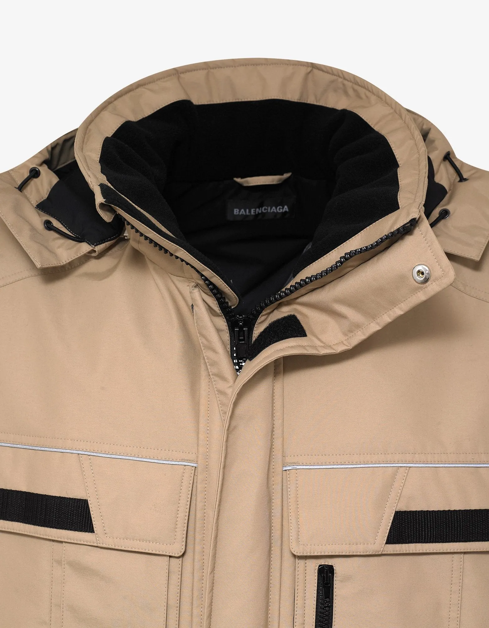 Beige Twinset Parka