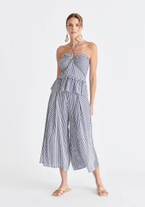 Belted Pleated Culottes