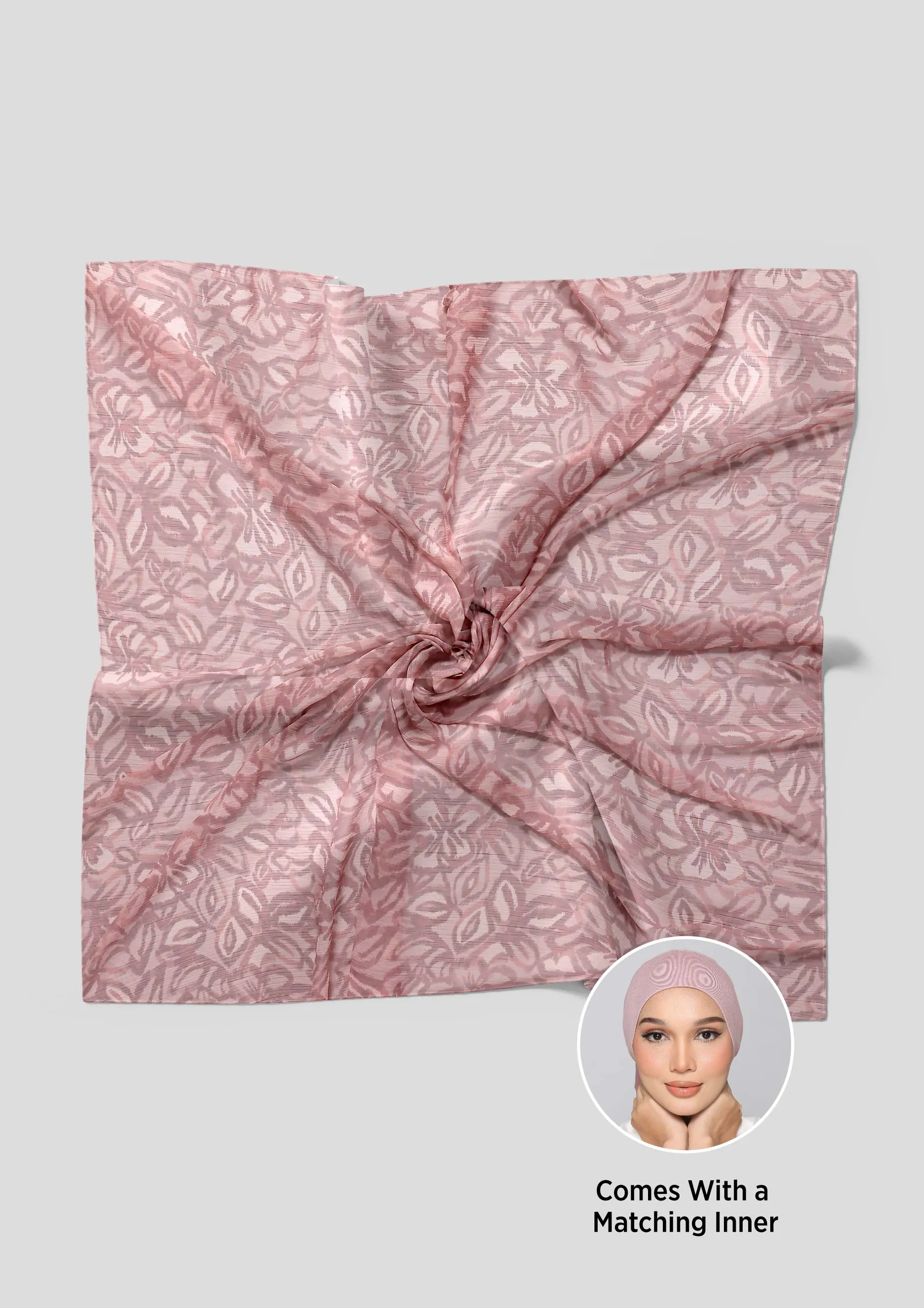 Blushwood Leaf - Shawl With Inner