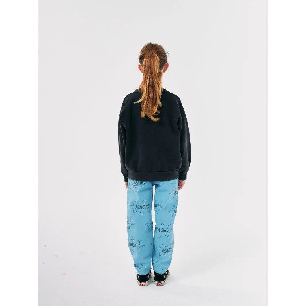 Bobo Choses - It's Magic all-over denim baggy pants