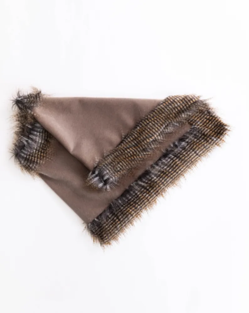 Bronze Fluff Poncho