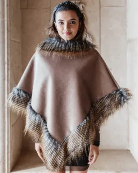 Bronze Fluff Poncho