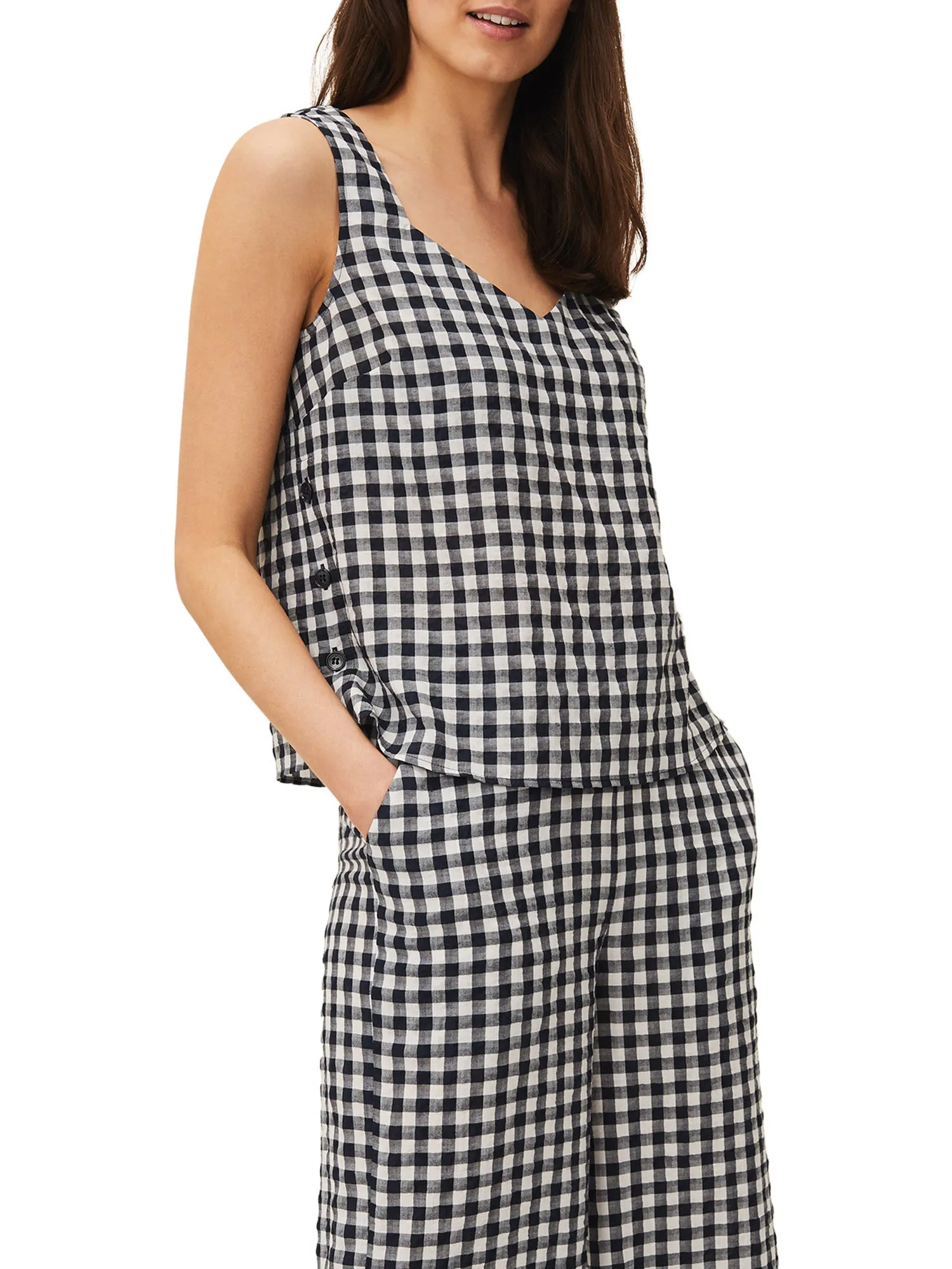 Calandra Gingham Top