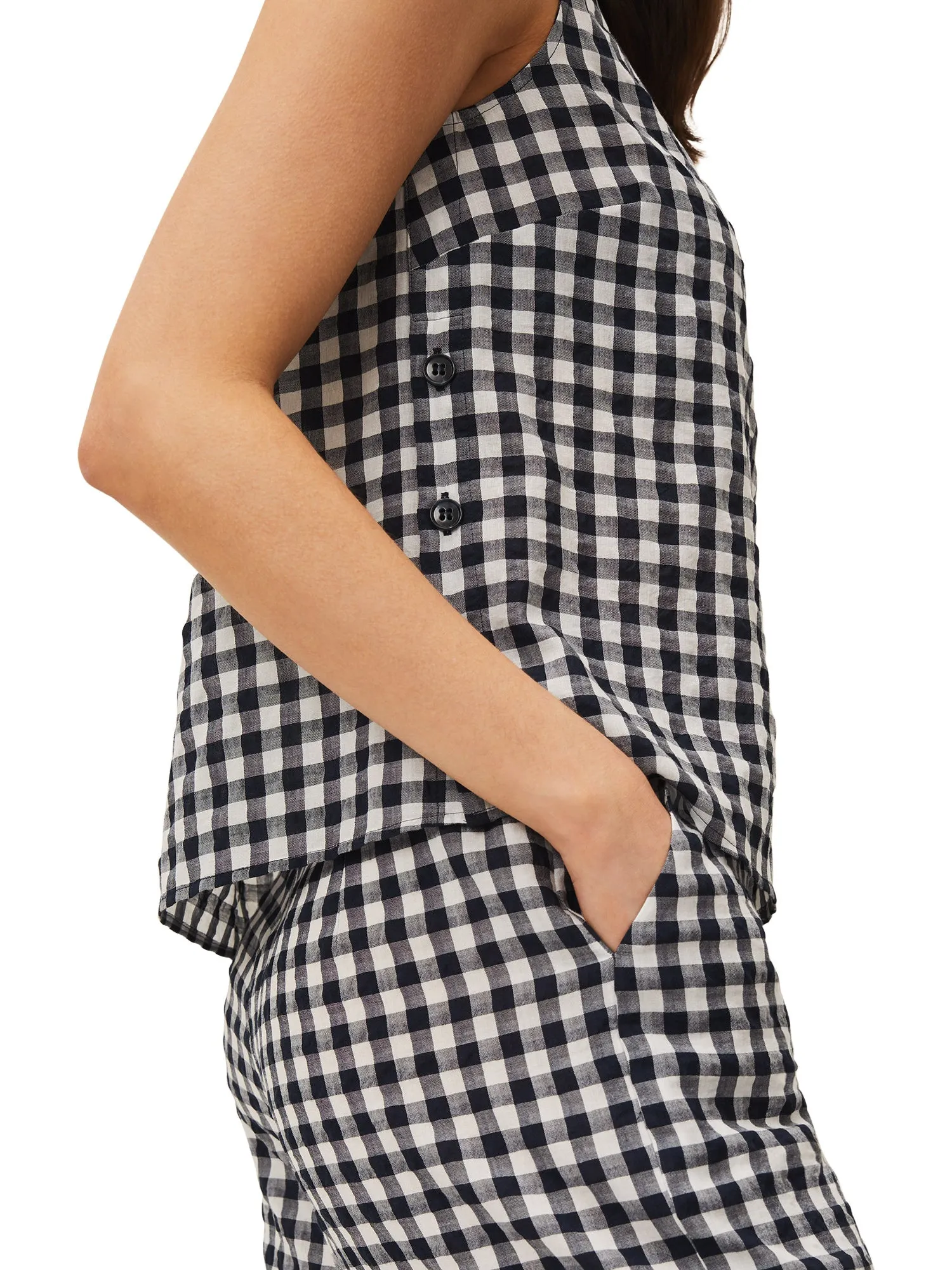 Calandra Gingham Top