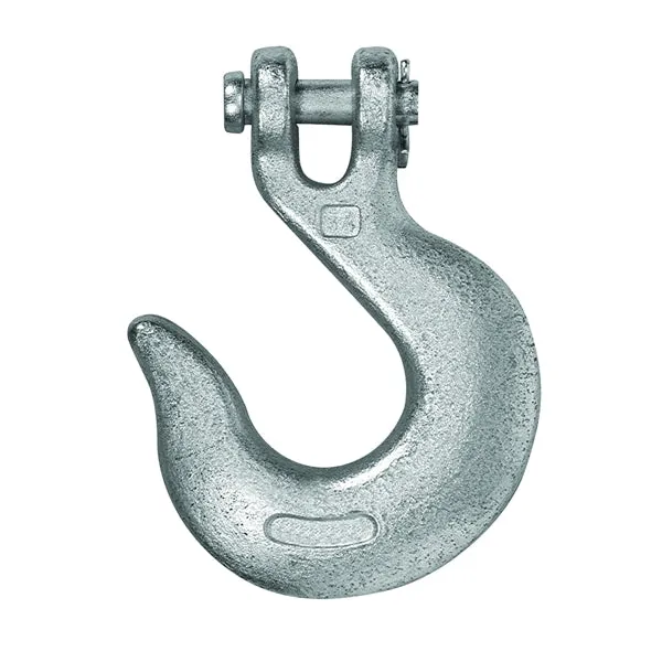 Campbell T9401824 Clevis Slip Hook, 1/2 in, 9200 lb Working Load, 43 Grade, Steel, Zinc