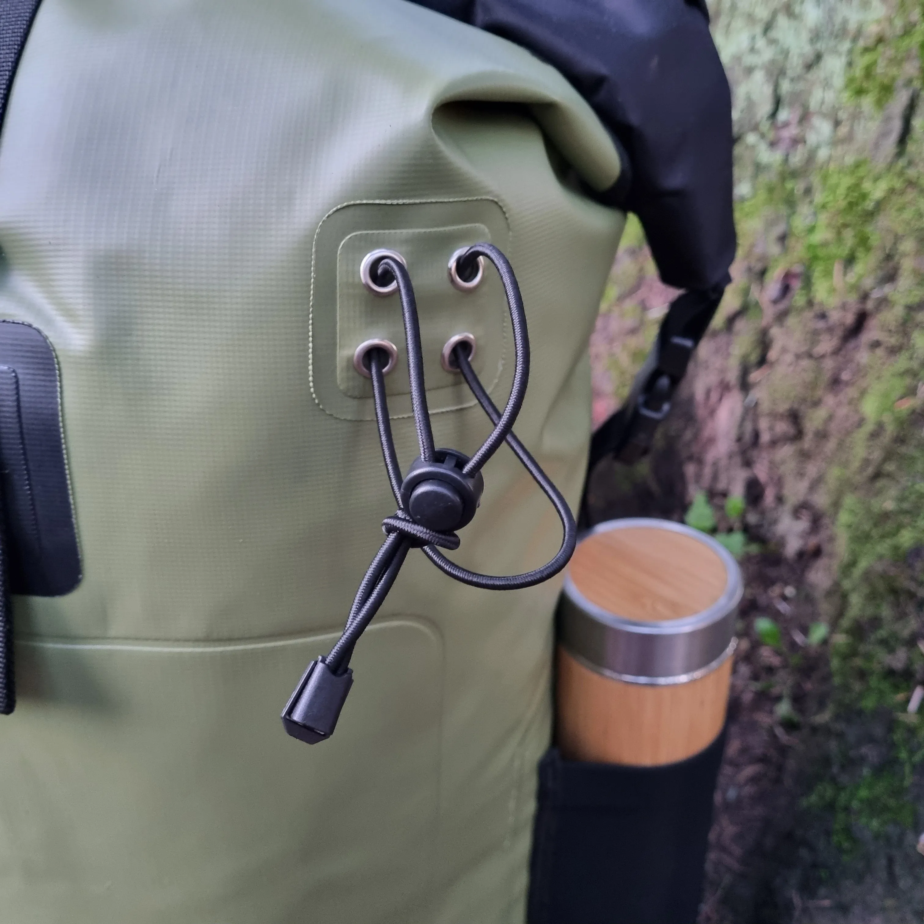 Caribou waterproof backpack 45L - olive green