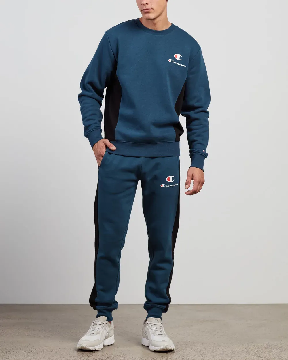 Champion Sps Panel Pullover - Blue/Black