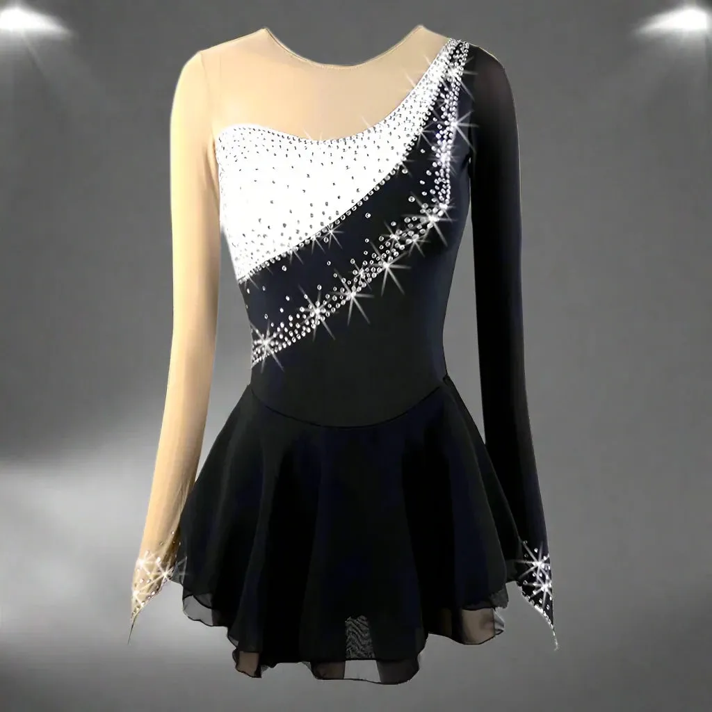 Competition Figure Skating Dress 2 Colors Limitless Color Combination BSU120620