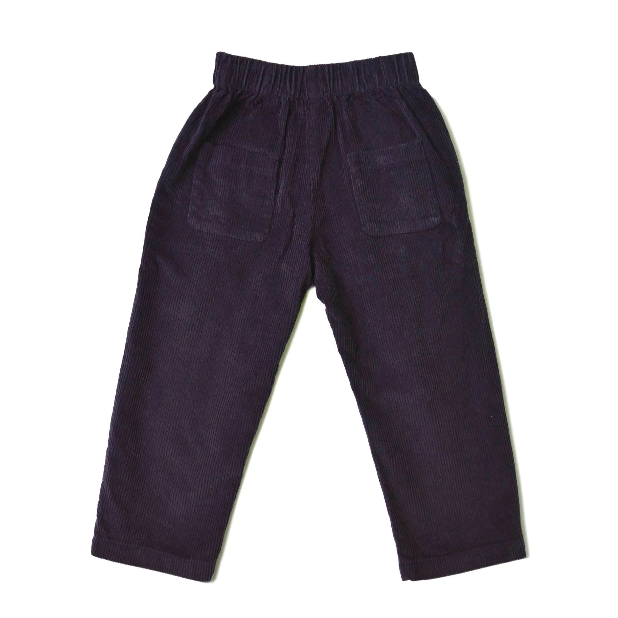 Corduroy Ankle Pants, Indigo