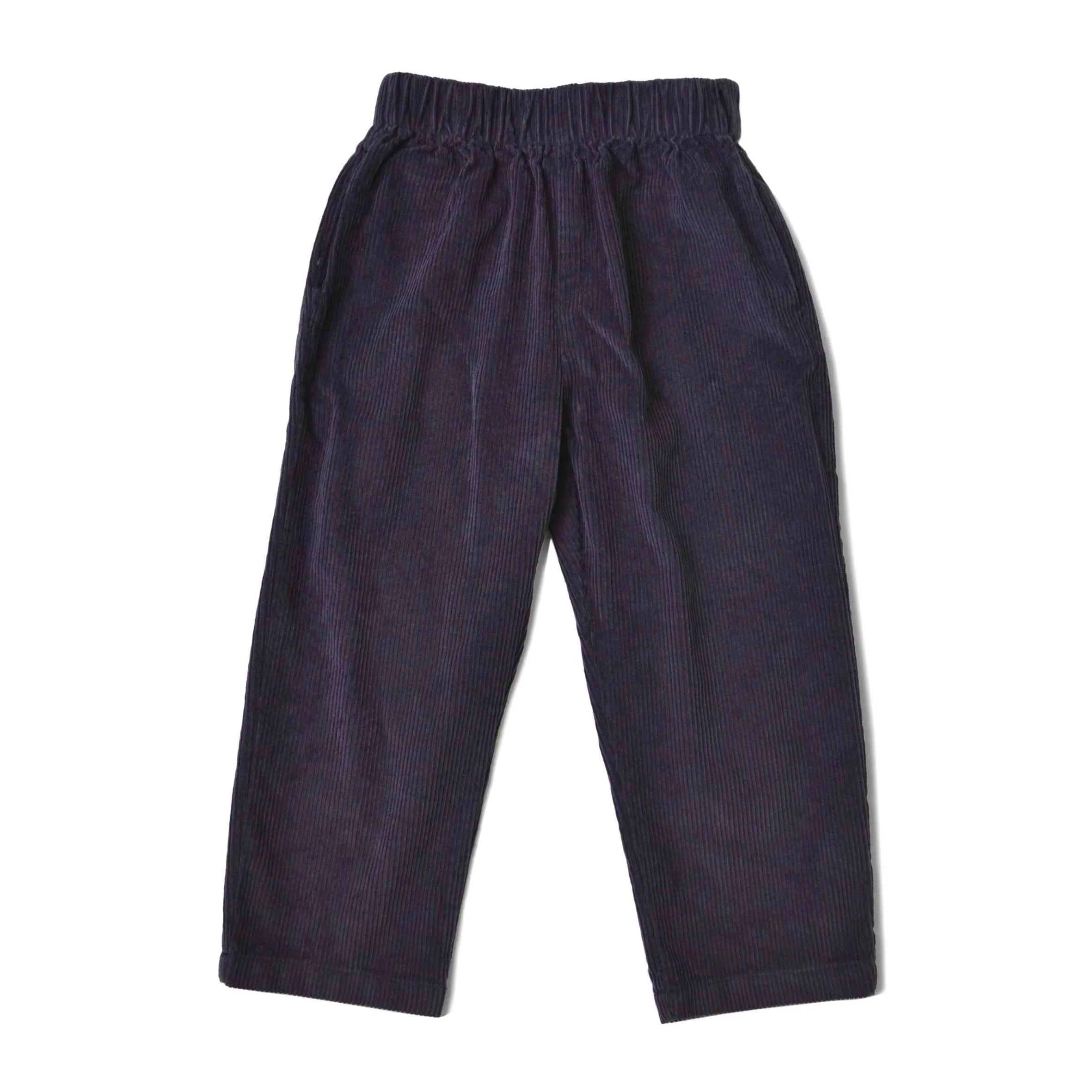 Corduroy Ankle Pants, Indigo