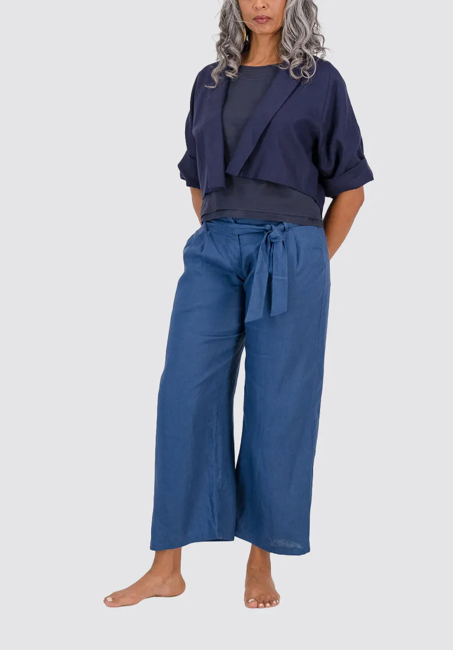 Denise Culottes | Sapphire Blue