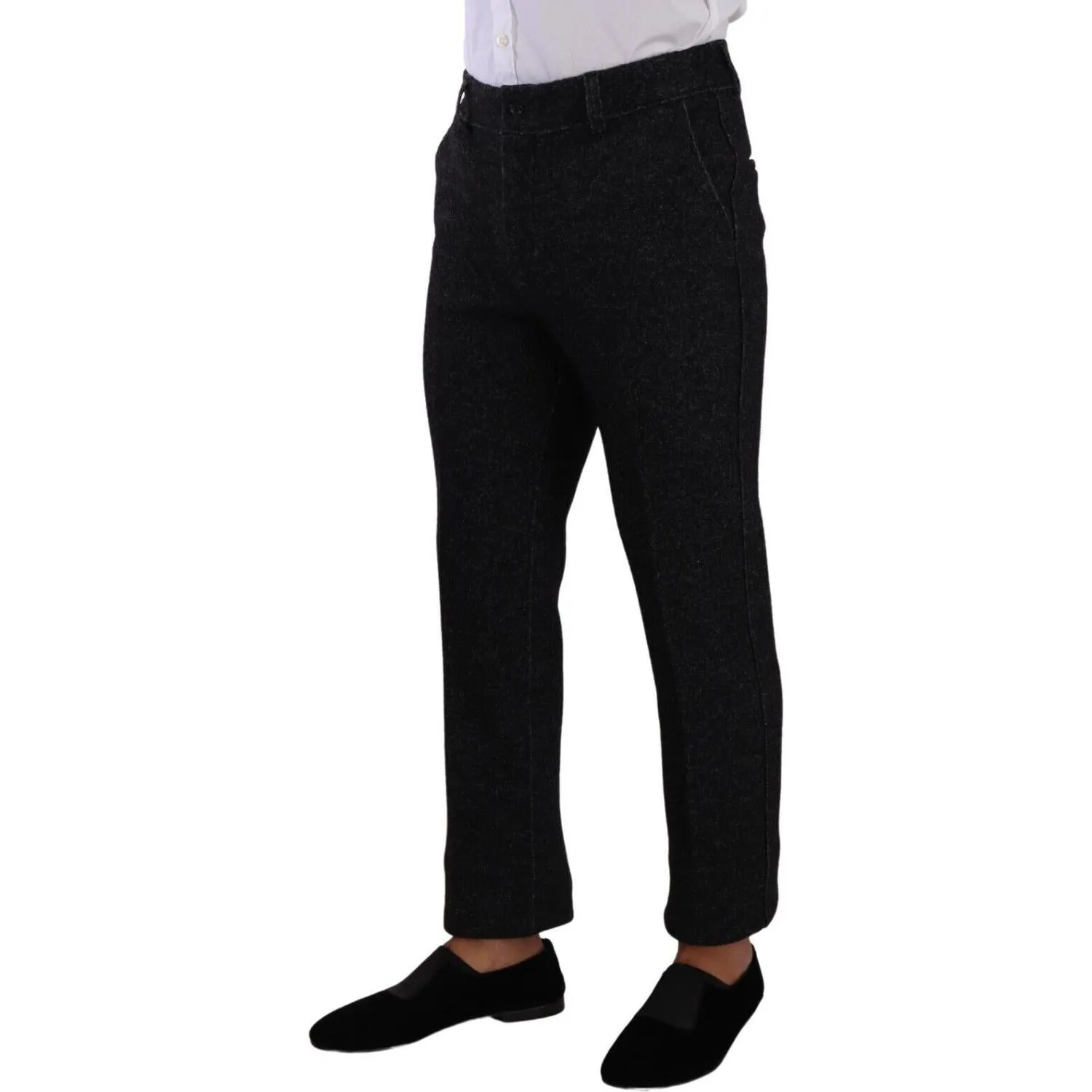 Dolce & Gabbana Elegant Wool Blend Dress Pants