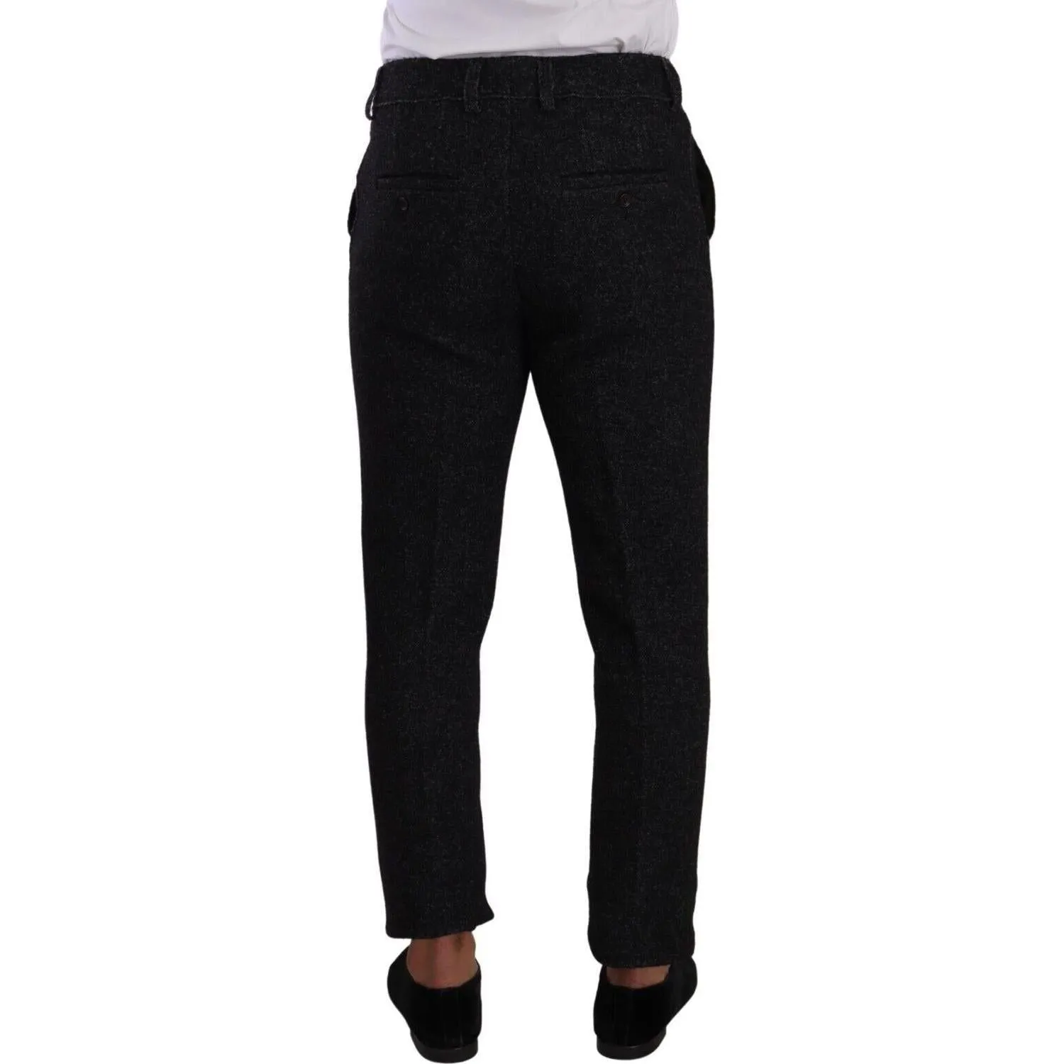 Dolce & Gabbana Elegant Wool Blend Dress Pants