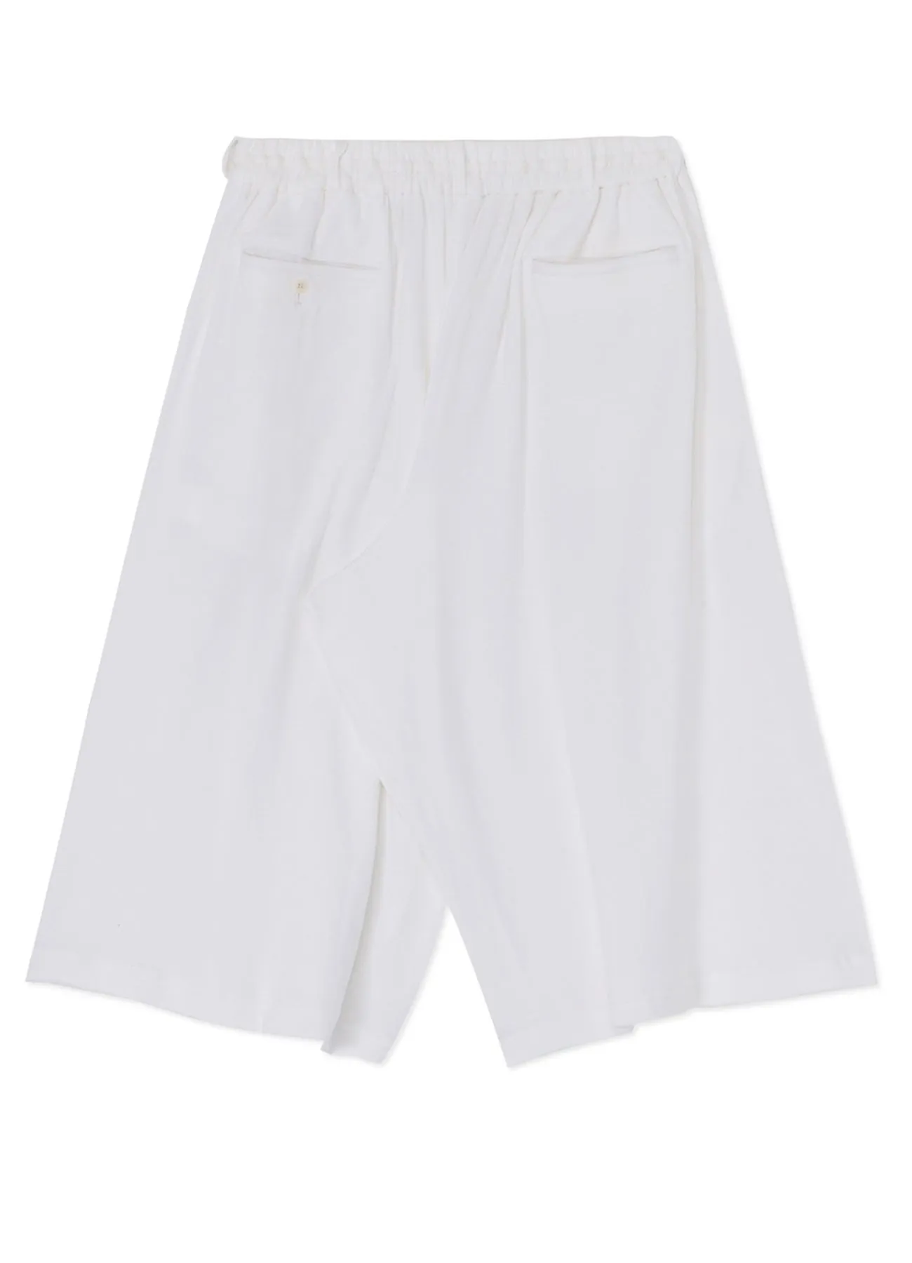 DOUBLE-FACE COTTON JERSEY CULOTTE PANTS