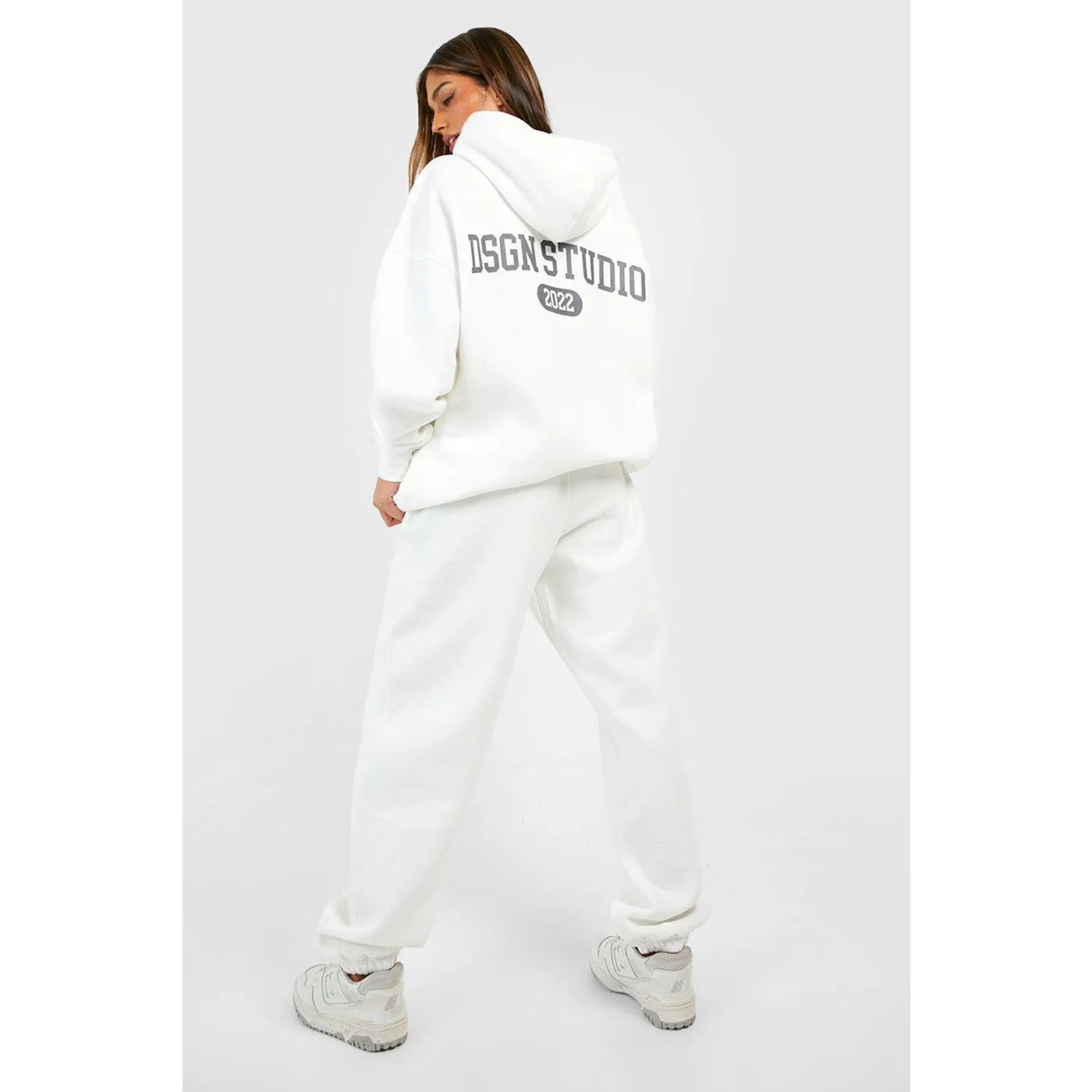 Dsgn Studio White Oversized Joggers