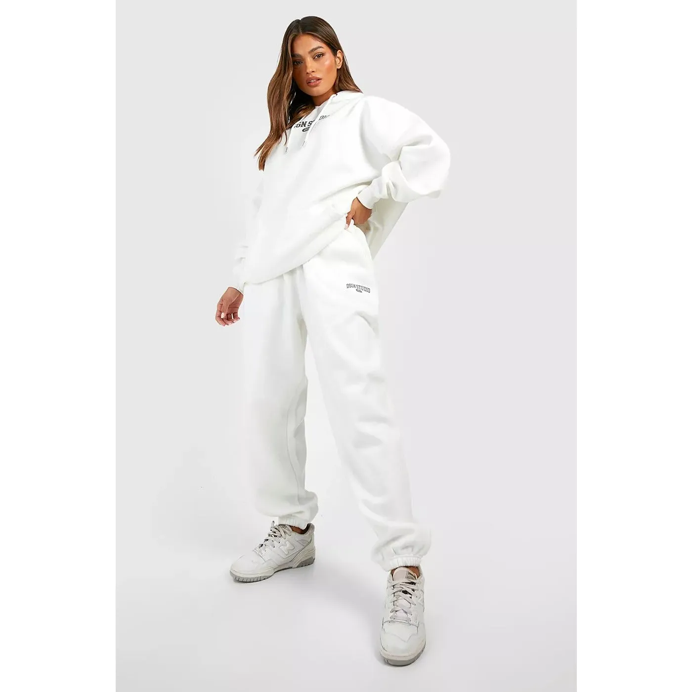 Dsgn Studio White Oversized Joggers