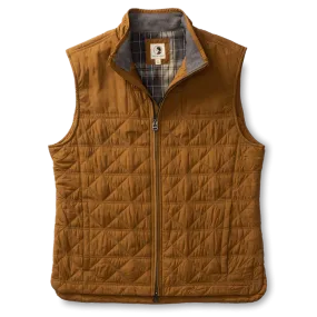 Duck Head Fremont Quilted Vest / Dark Amber