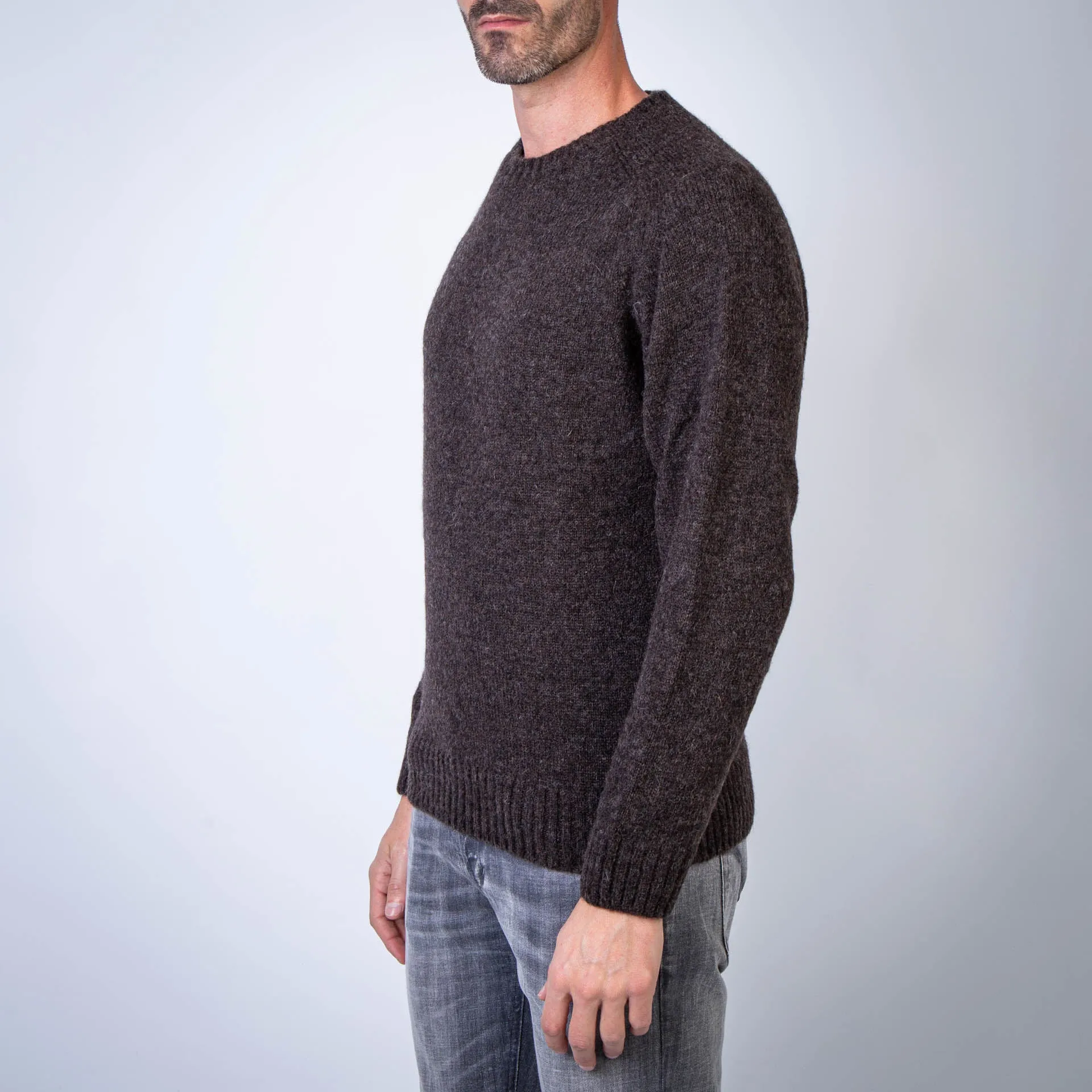 FILIPPO DE LAURENTIIS SWEATER GC3MLM WA5R 190 BROWN