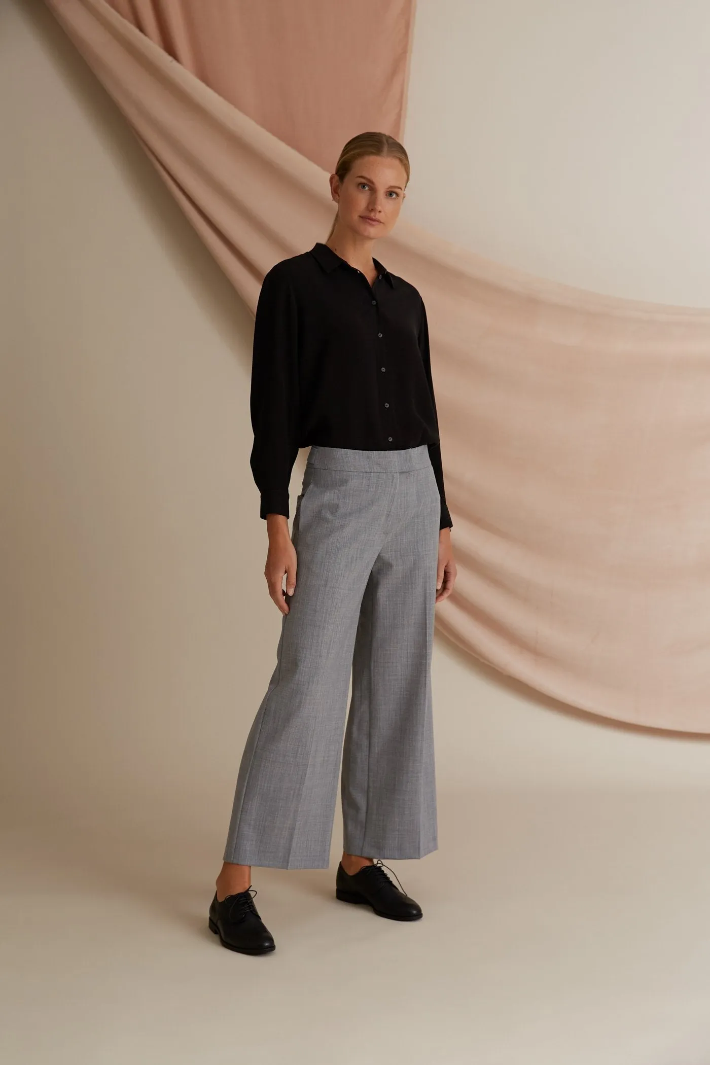 Gigi Culottes Light Grey