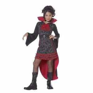 Gothic Vampiress Costume for Kids