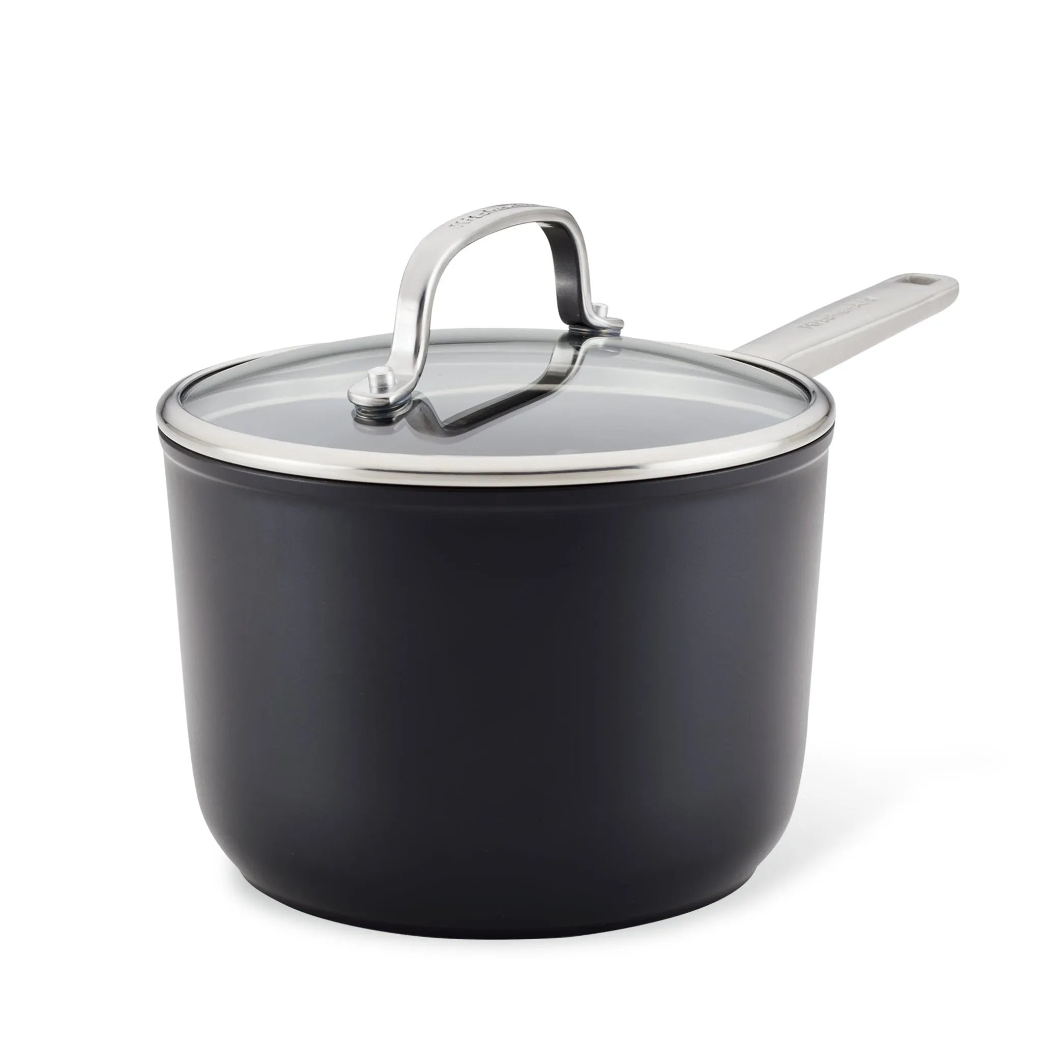 Hard Anodized Induction Covered Saucepan