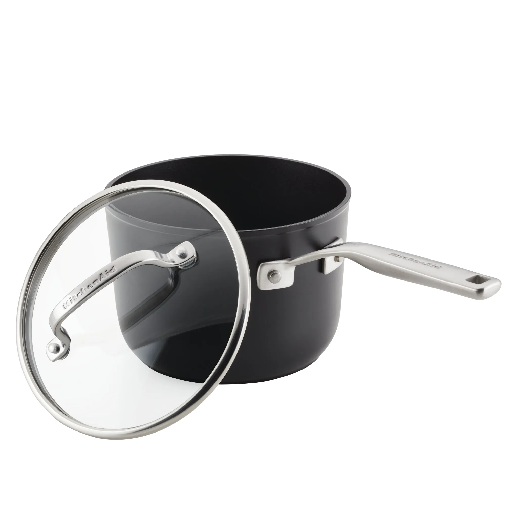 Hard Anodized Induction Covered Saucepan