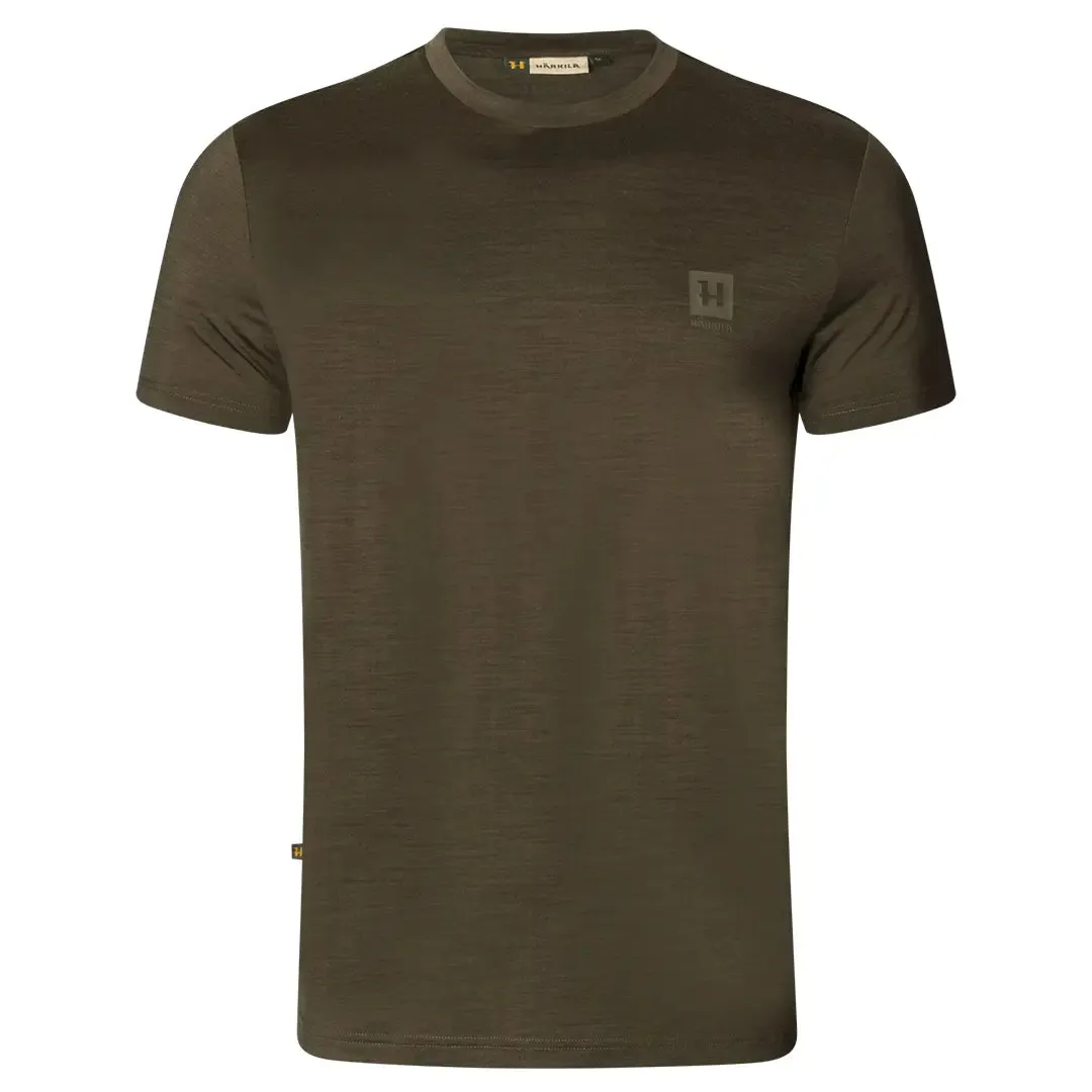 Harkila Base All Season S/S T-Shirt - Willow Green by Harkila