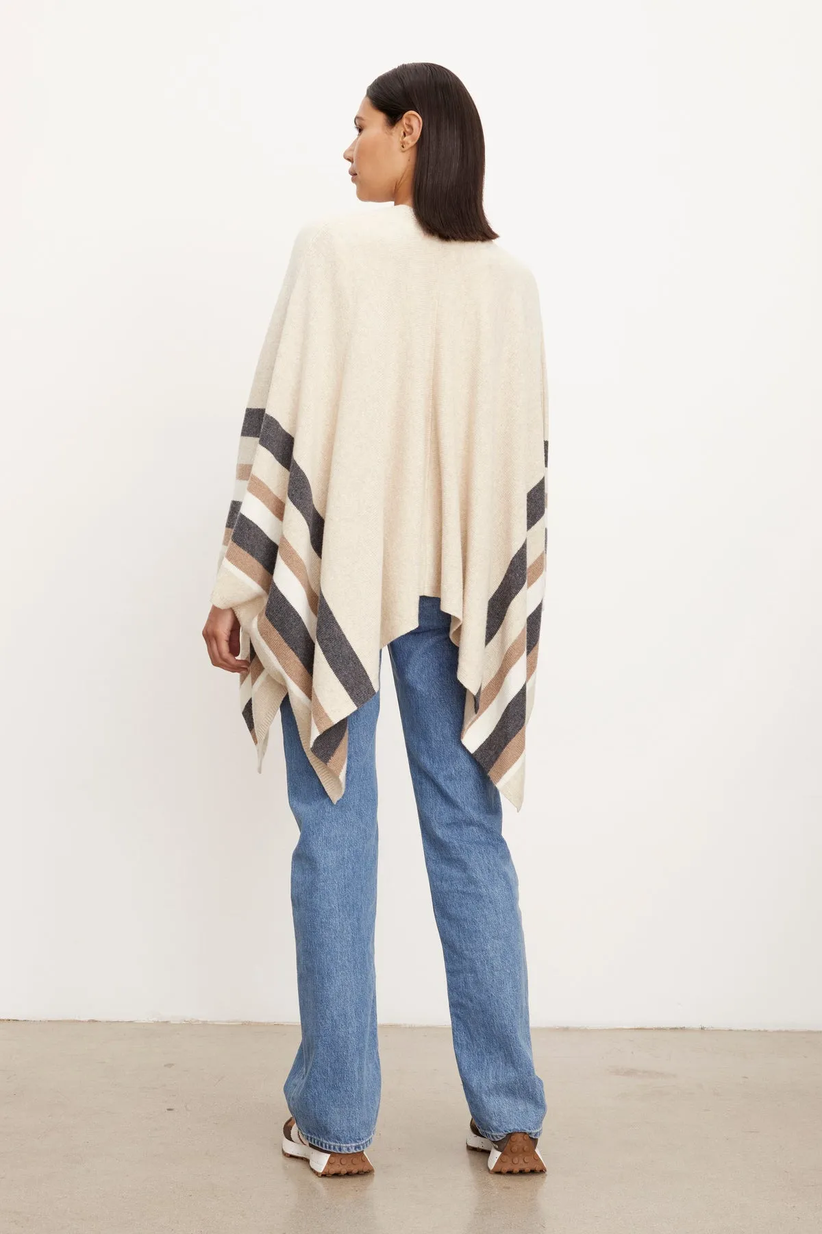 HARPER OPEN FRONT PONCHO