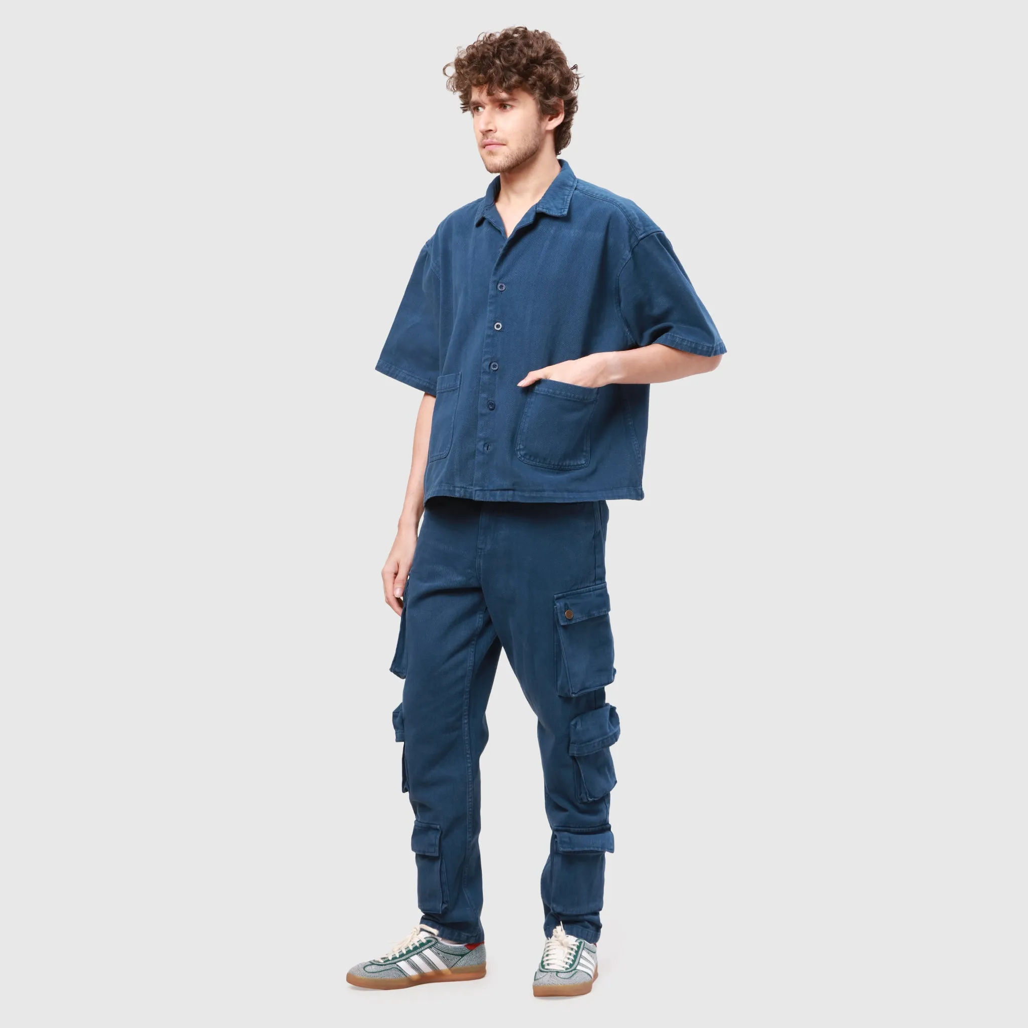 HEAVYDUTY CARGO PANTS (WASHED NAVY)