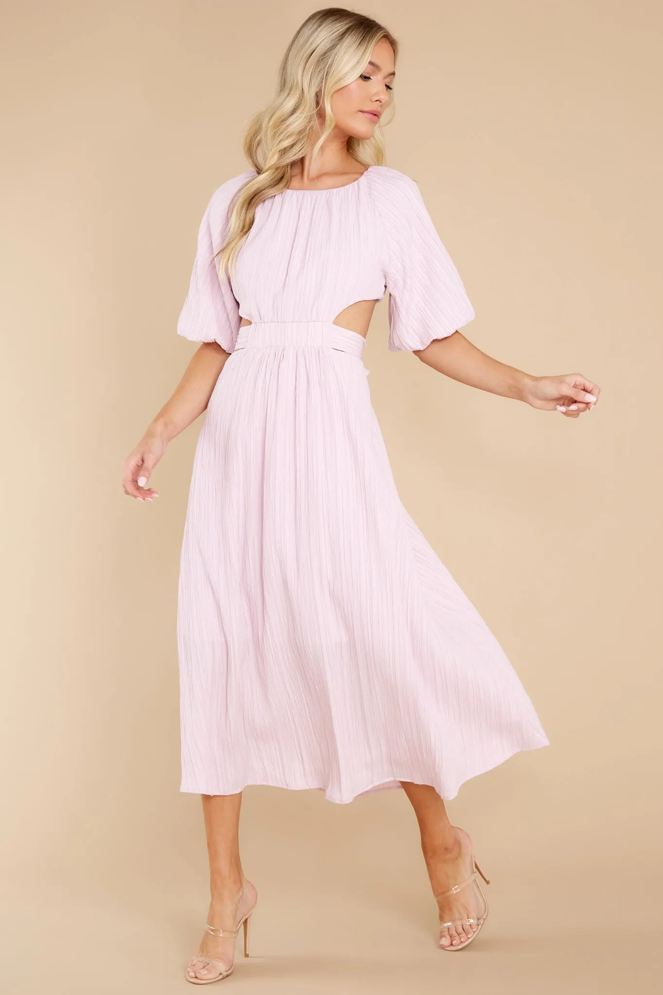 Hold My Hand Lavender Maxi Dress