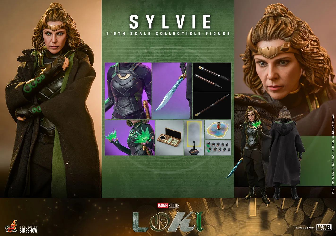 Hot Toys Television Masterpiece Sixth Scale Figure - Sylvie (Loki)