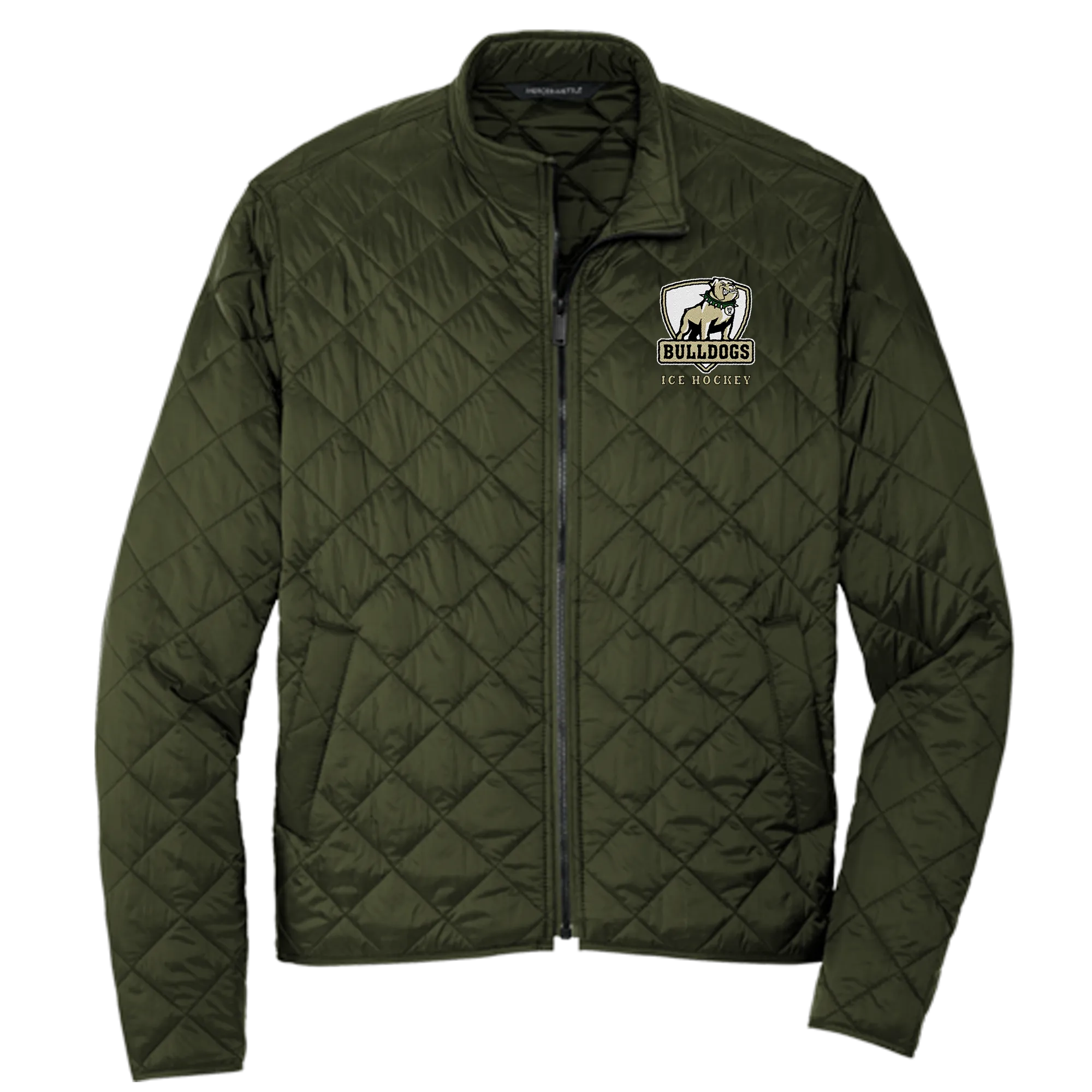 HVM Bulldogs Mercer Mettle Quilted Full-Zip Jacket