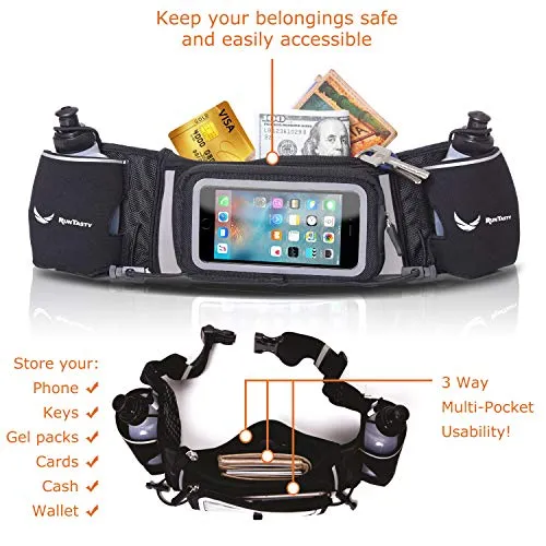 Hydration Belt] Winners' Running Fuel Belt