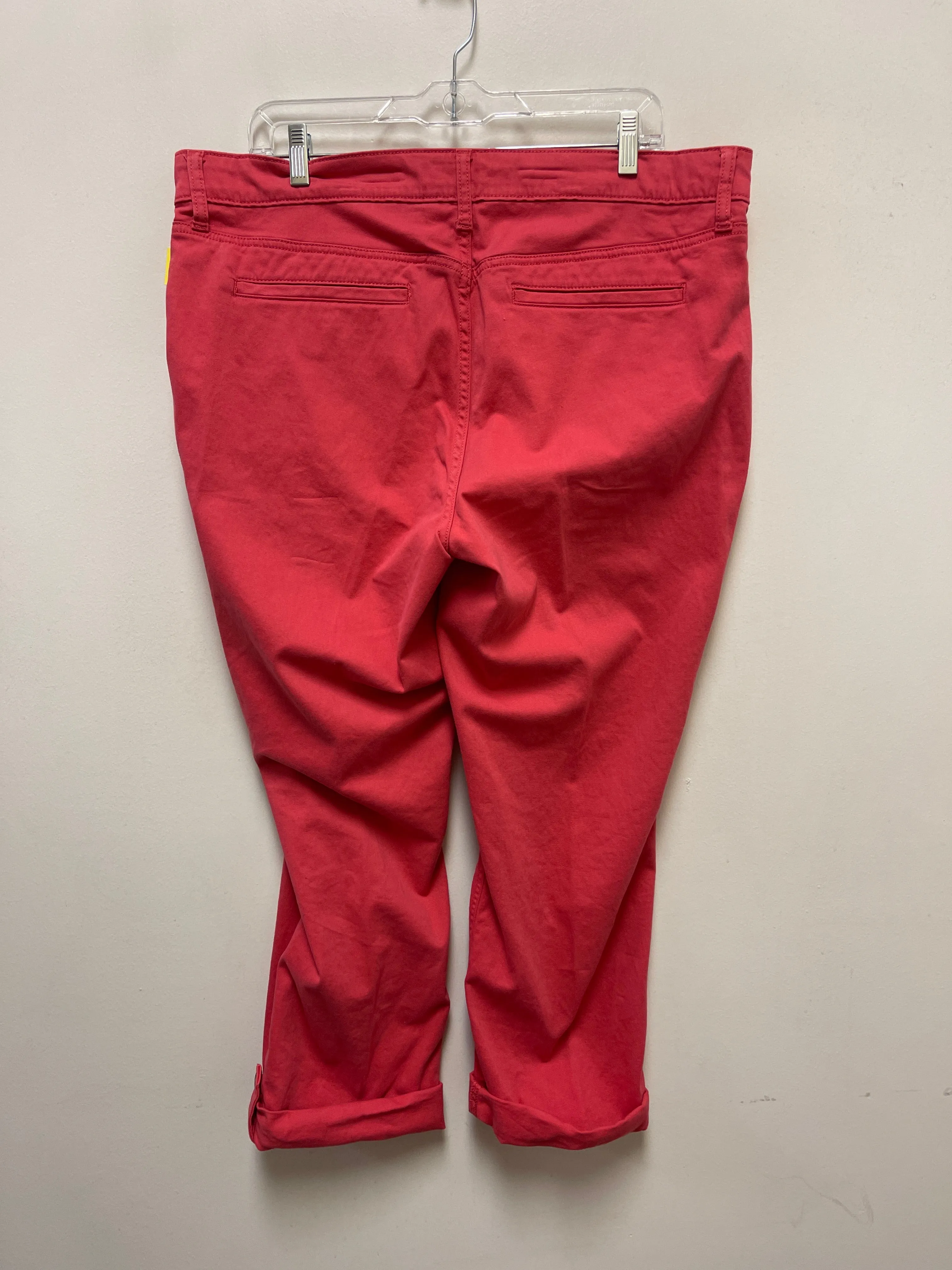 Jeans Straight By St Johns Bay In Pink, Size: 16