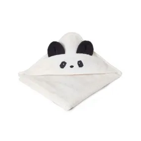 Liewood Augusta Hooded Towel Panda creme de la creme