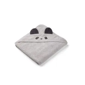 Liewood Augusta Hooded Towel Panda dumbo grey