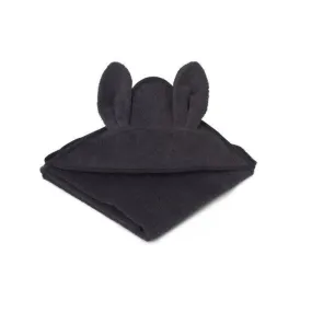 Liewood Augusta Hooded Towel Rabbit dark grey