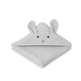 Liewood Augusta Hooded Towel Rabbit dumbo grey